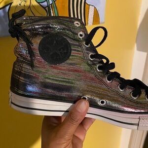 Converse Metallic Multicolor High-Top Sneakers